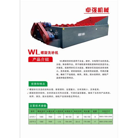 洗砂机的维护行业推荐带来